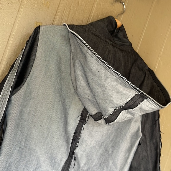 Sohung Designs denim zippered hooded jacket - Picture 8 of 12